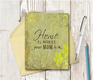 0277  Home Mom Note Card - deloresartcanada