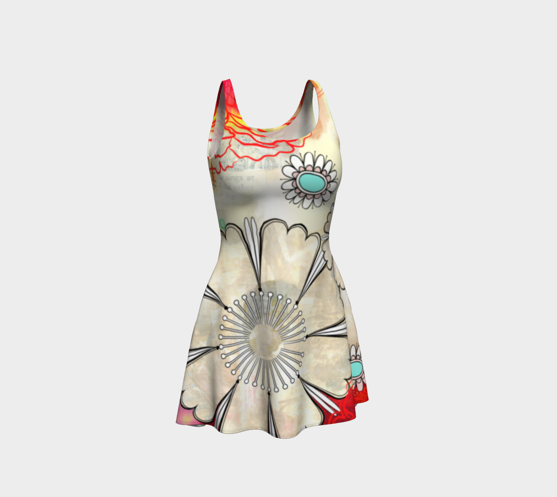 Flower Power Dress by Deloresart