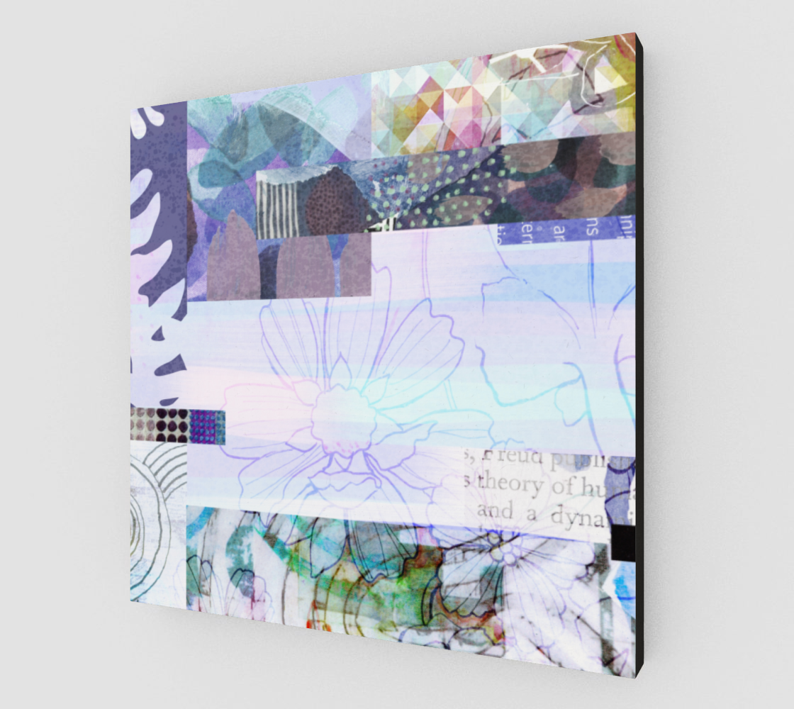 541 Trailing Petals Art by Delores Naskrent - deloresartcanada