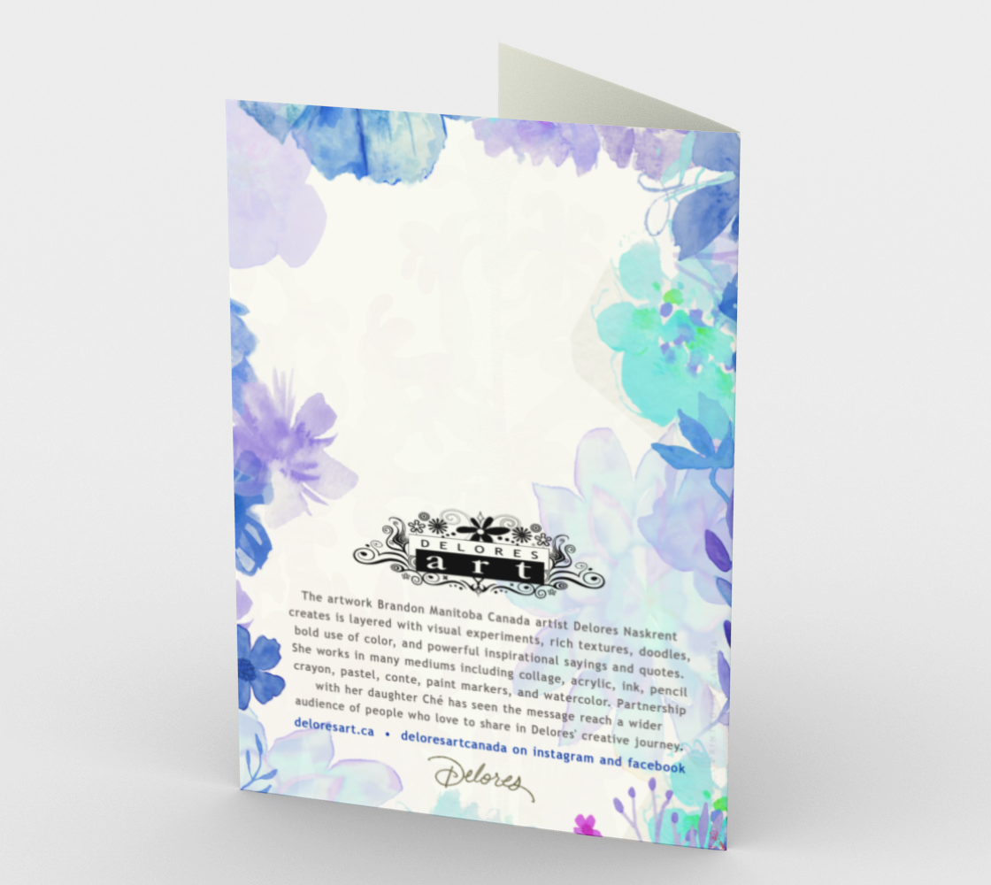 1071.Happy Father's Day, Mom  Card by DeloresArt