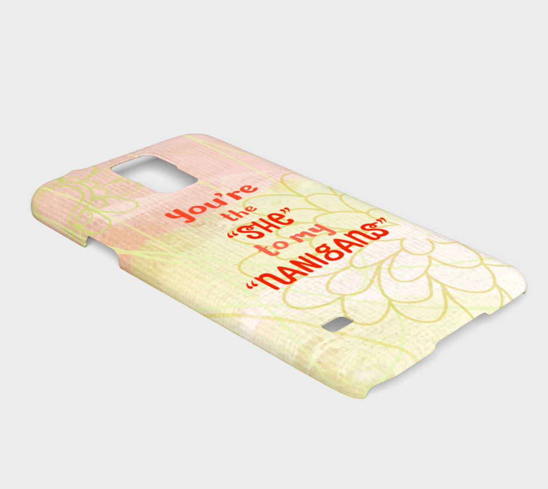 841  She To My Nanigans Device Case - deloresartcanada