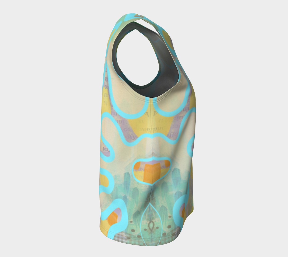 Sassy Serpentine Loose Tanl - deloresartcanada
