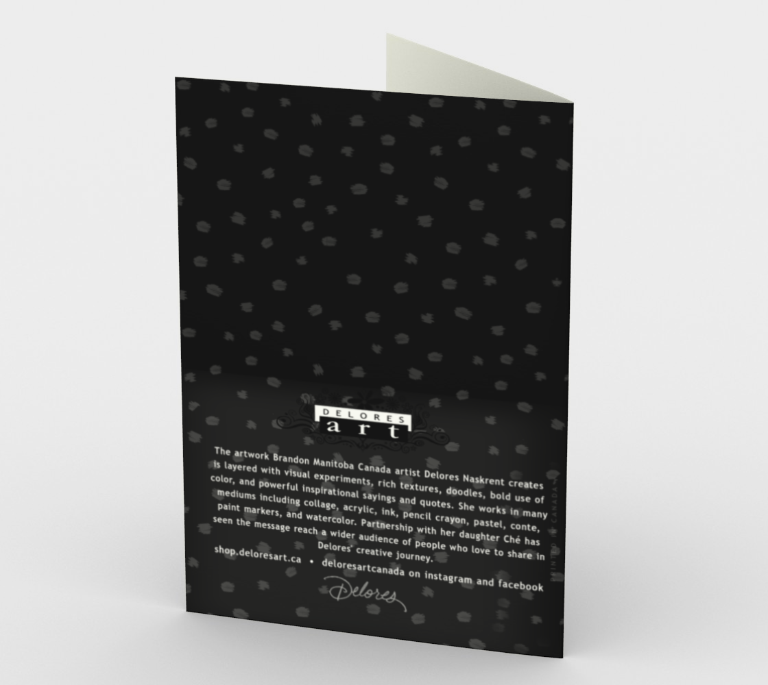 1404 Love Is Love Card by Deloresart - deloresartcanada