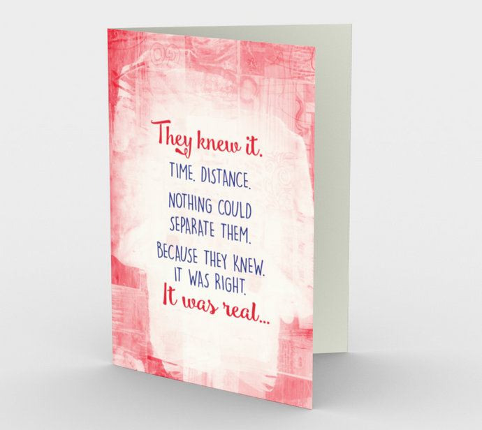 1395 They Knew It Card by Deloresart - deloresartcanada