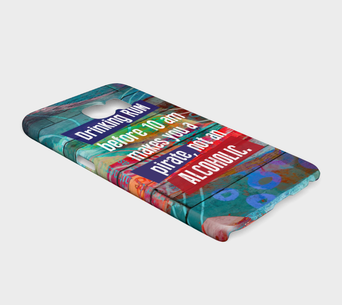 673  Drinking Rum Before 10am Device Case - deloresartcanada