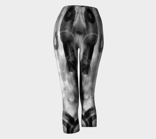 Bittermelon Black Capris by Deloresart - deloresartcanada