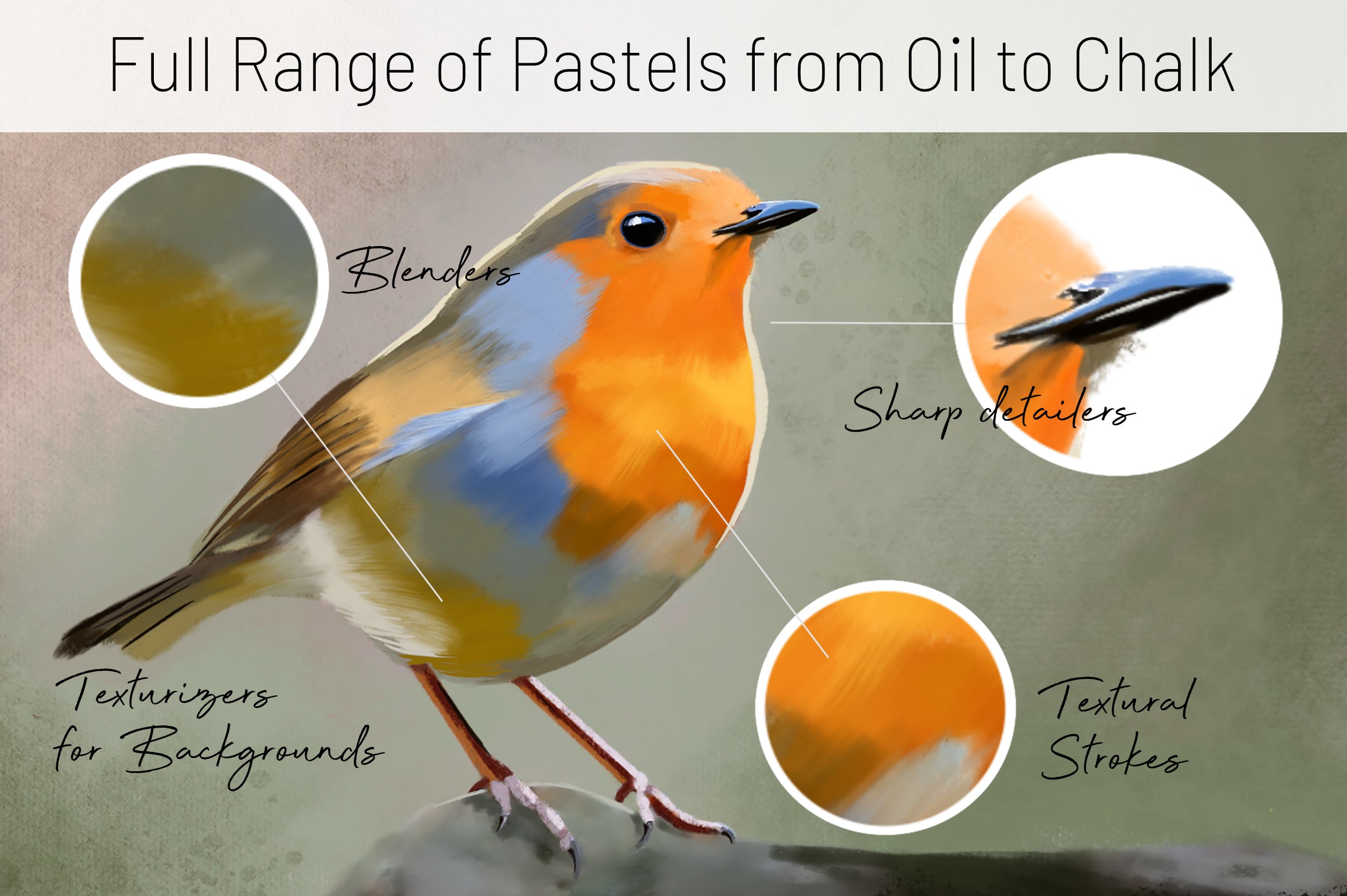 Volume 052 - Pastel Mega Brush Set for Procreate