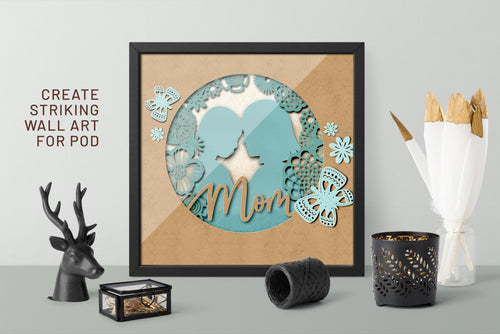 Volume 058 - Cut Paper Floral Silhouette 12 Brush Sampler Set for Procreate - deloresartcanada