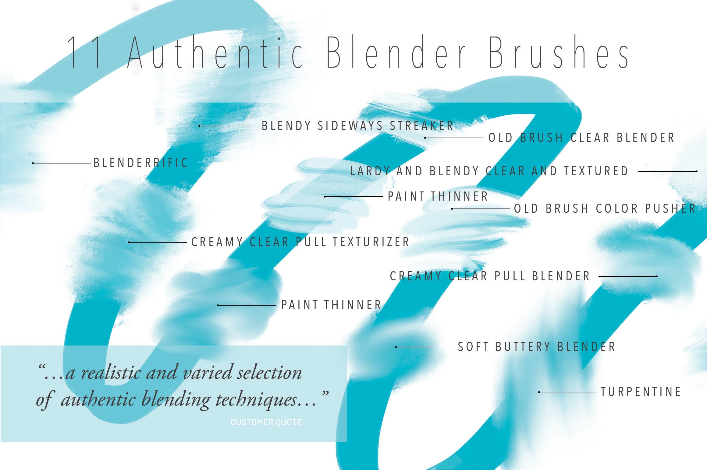 Volume 30 Abstract Art Acrylic and Oil Brushes