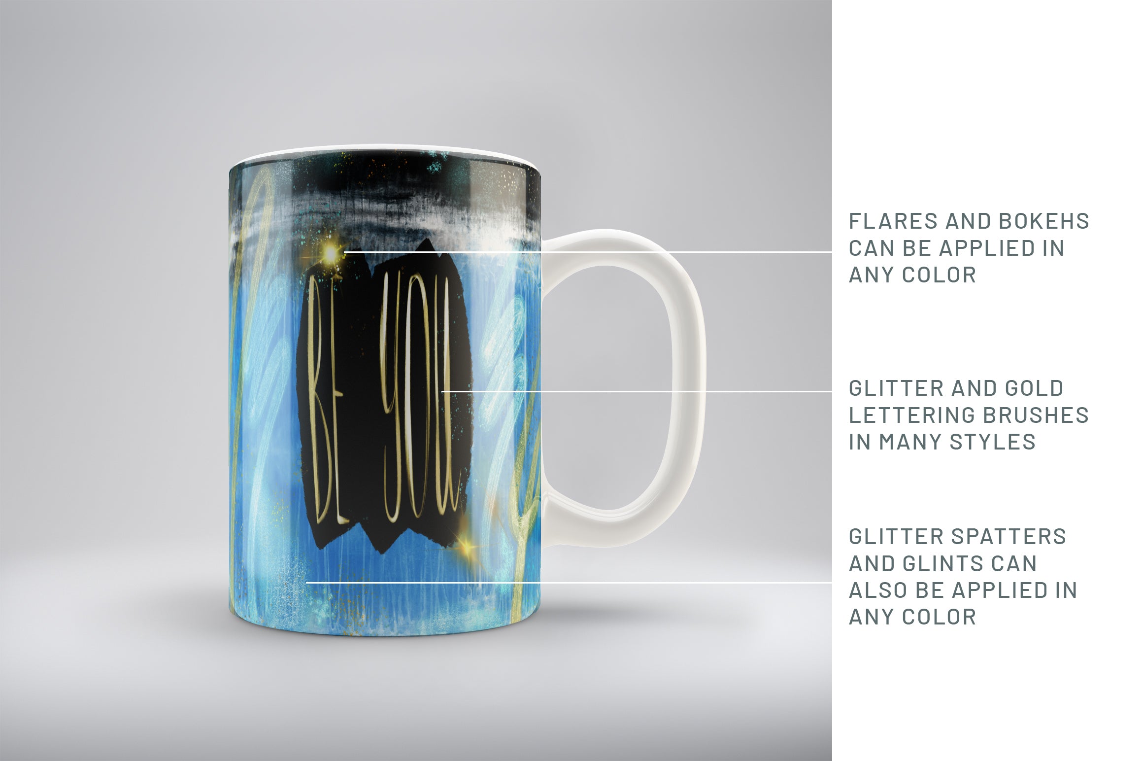Volume 33 Comprehensive Collection ‘All That Glitters’ Brushes and Textures