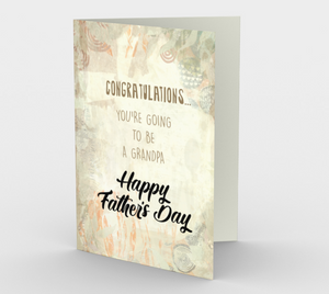 1227. Congratulations Grandpa  Card by DeloresArt
