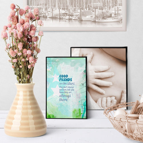 0314 Good Friends Like Stars - deloresartcanada