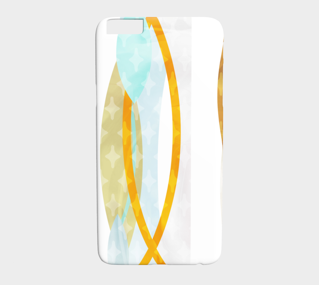 Del 489A Side By Side Green And Yellow Device Case - deloresartcanada