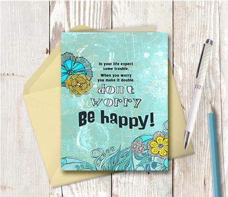 0326 Bob Marley Note Card - deloresartcanada