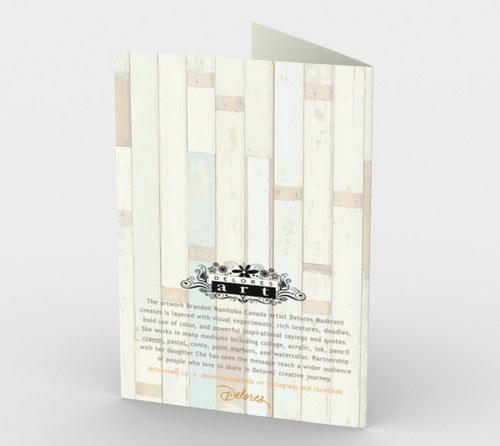 0447 It Broke Our Hearts to Lose You  Card by DeloresArt - deloresartcanada