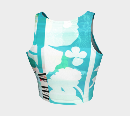 Russian Olive Crop Top by Deloresart - deloresartcanada