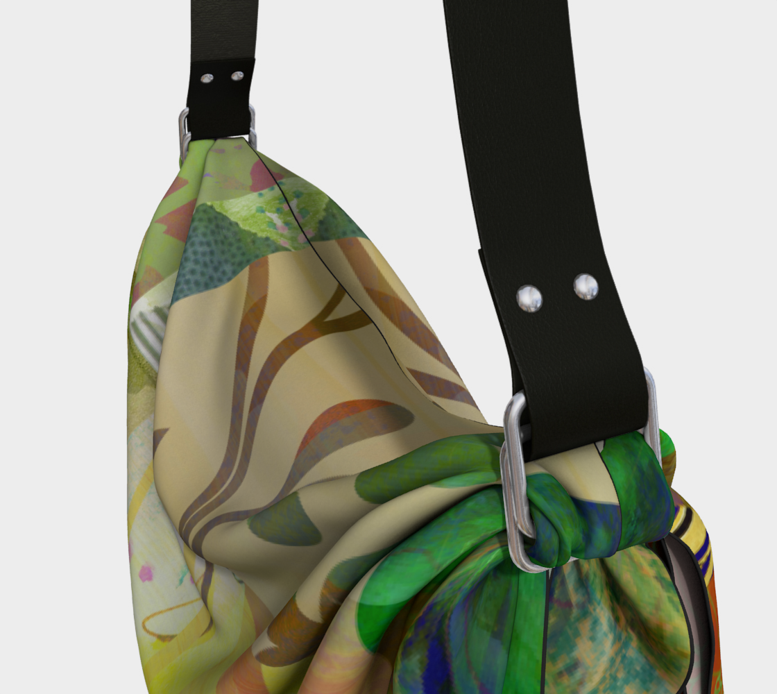 Perennials at Dusk Origami Tote by Deloresart - deloresartcanada