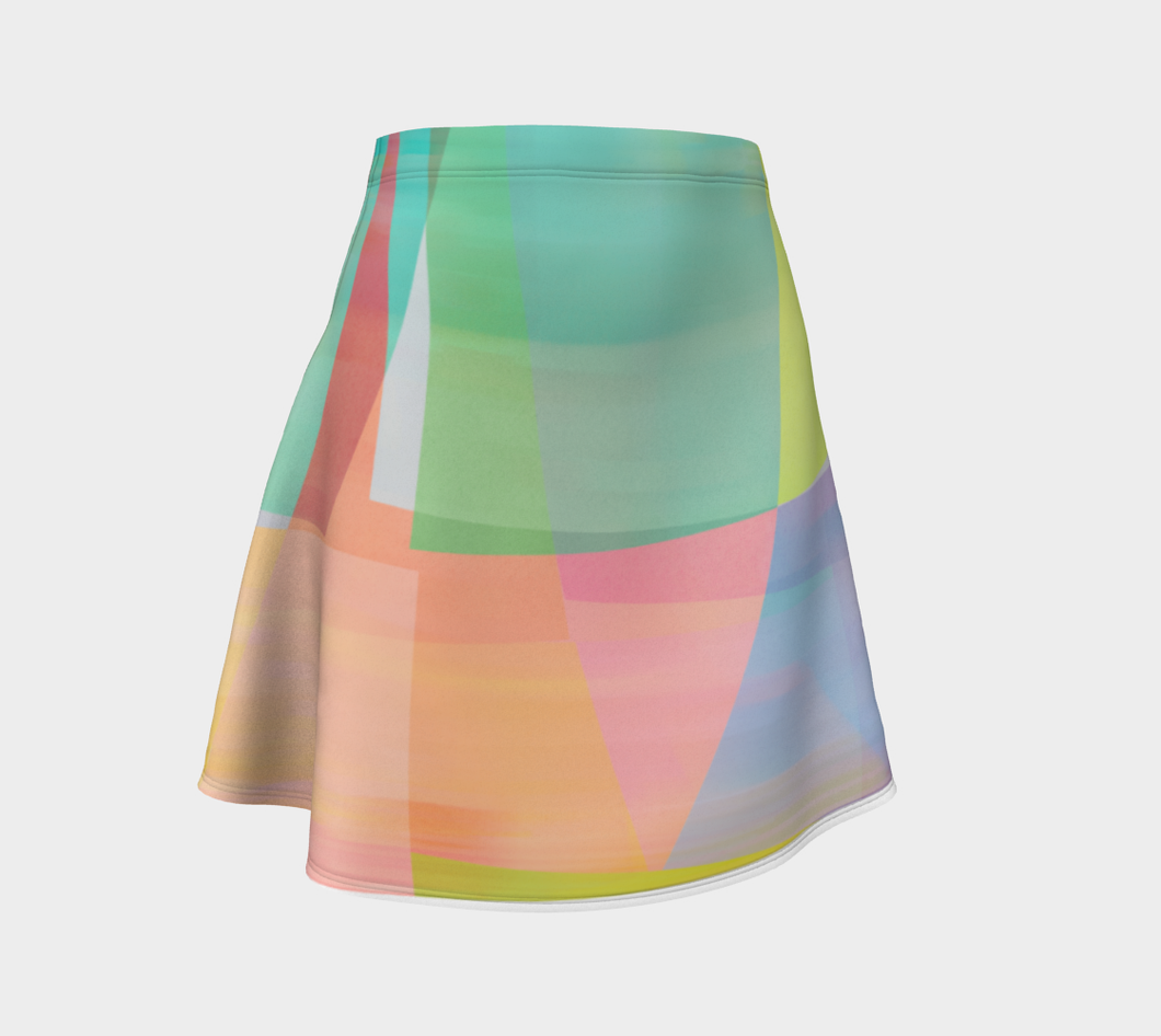 Razor's Edge Flare Skirt by Deloresart