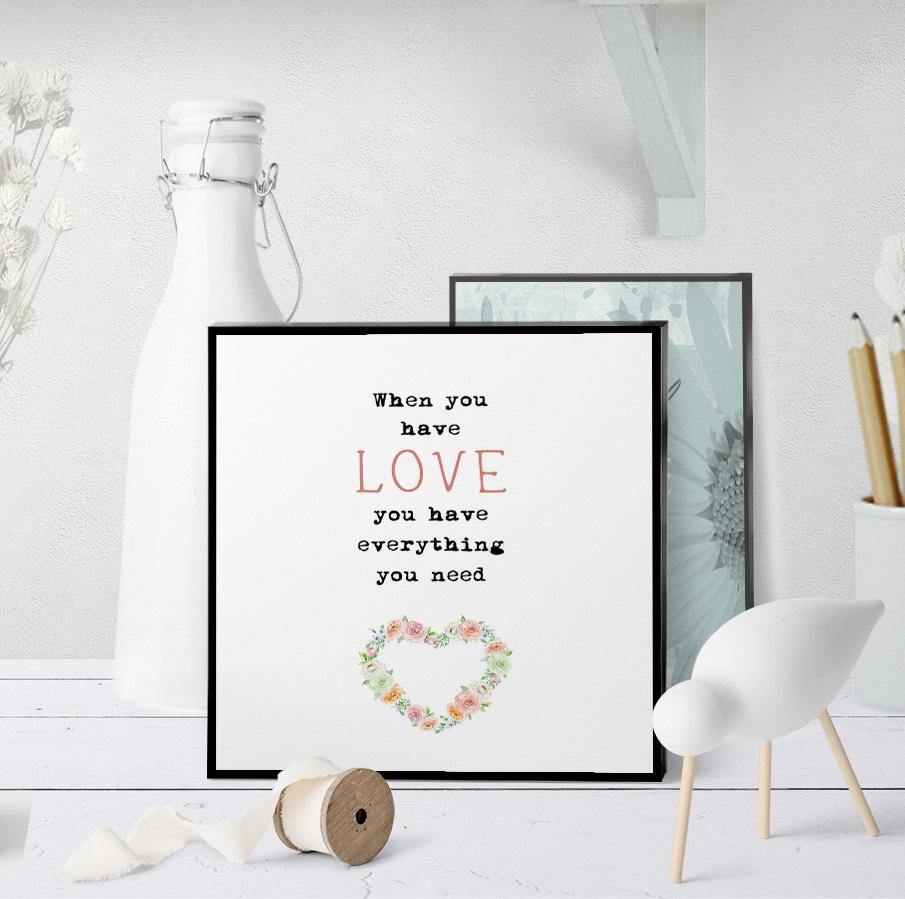 0364 When You Have Love Art - deloresartcanada