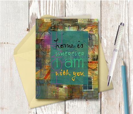 0366  Do What You Love Note Card - deloresartcanada