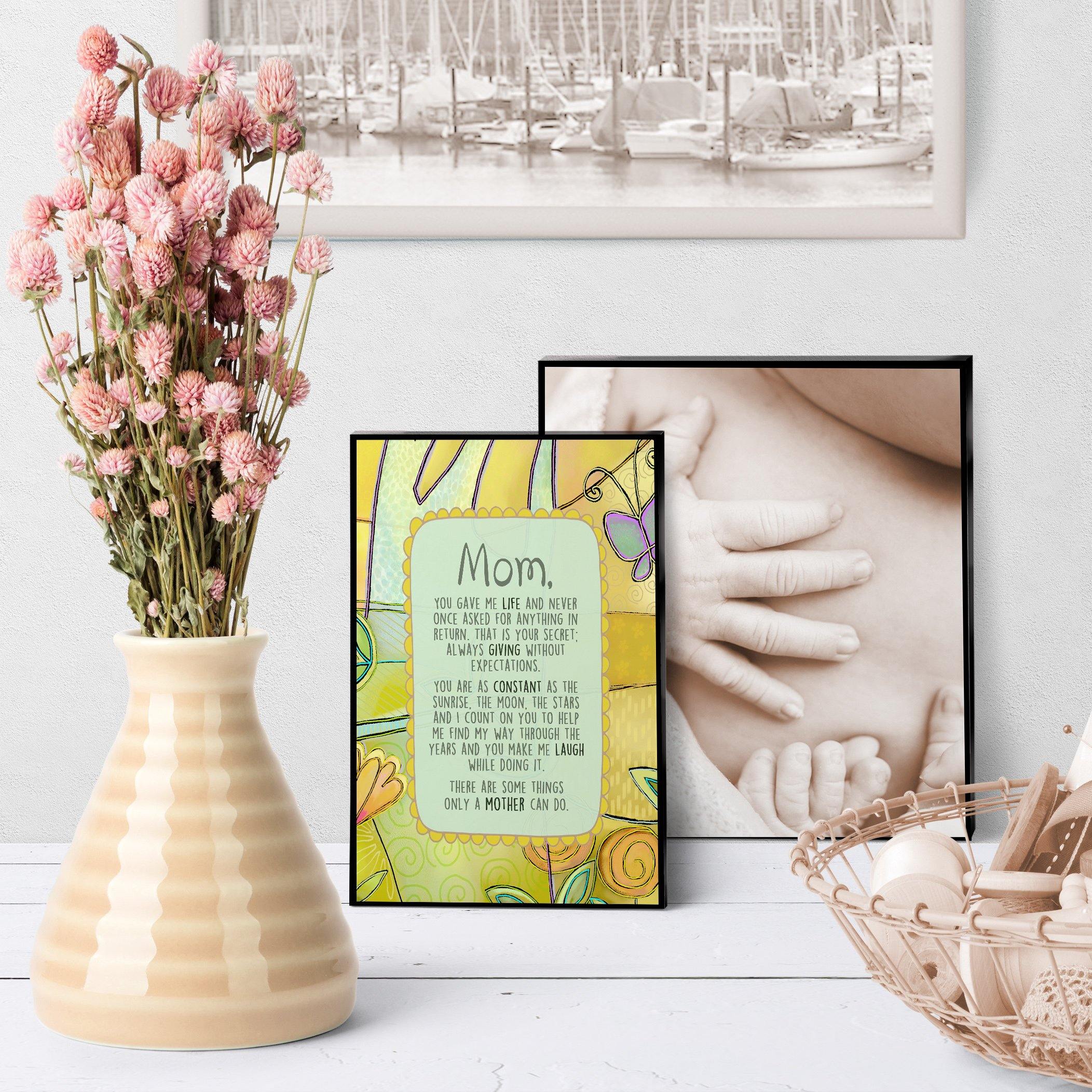 0382 Mom, You Gve Me Life Art - deloresartcanada