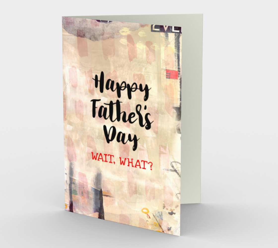1222. Father's Day Surprise  Card by DeloresArt