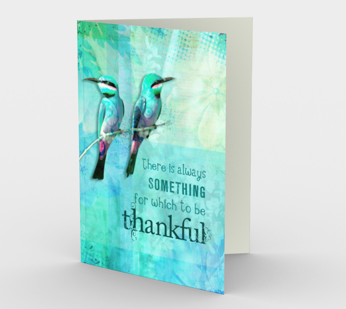 0318 Thankful  Card by DeloresArt - deloresartcanada