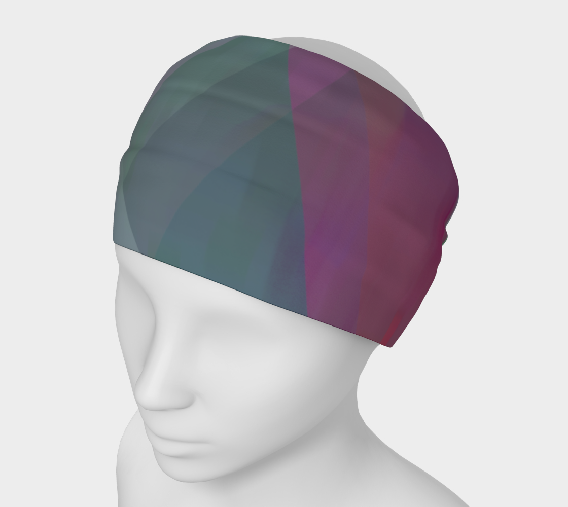 Kicking Horse Pass Headband by Deloresart - deloresartcanada