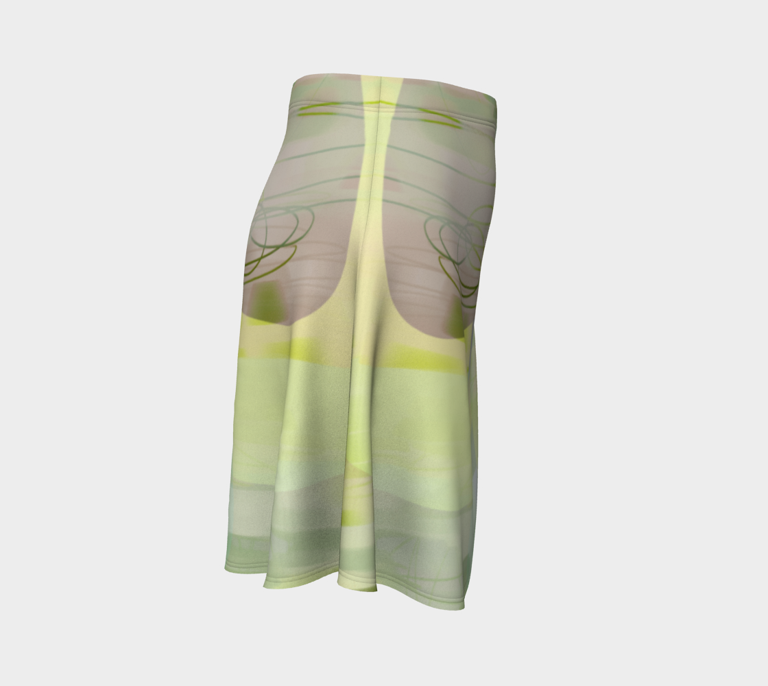 Iron Clad Flare Skirt by Deloresart