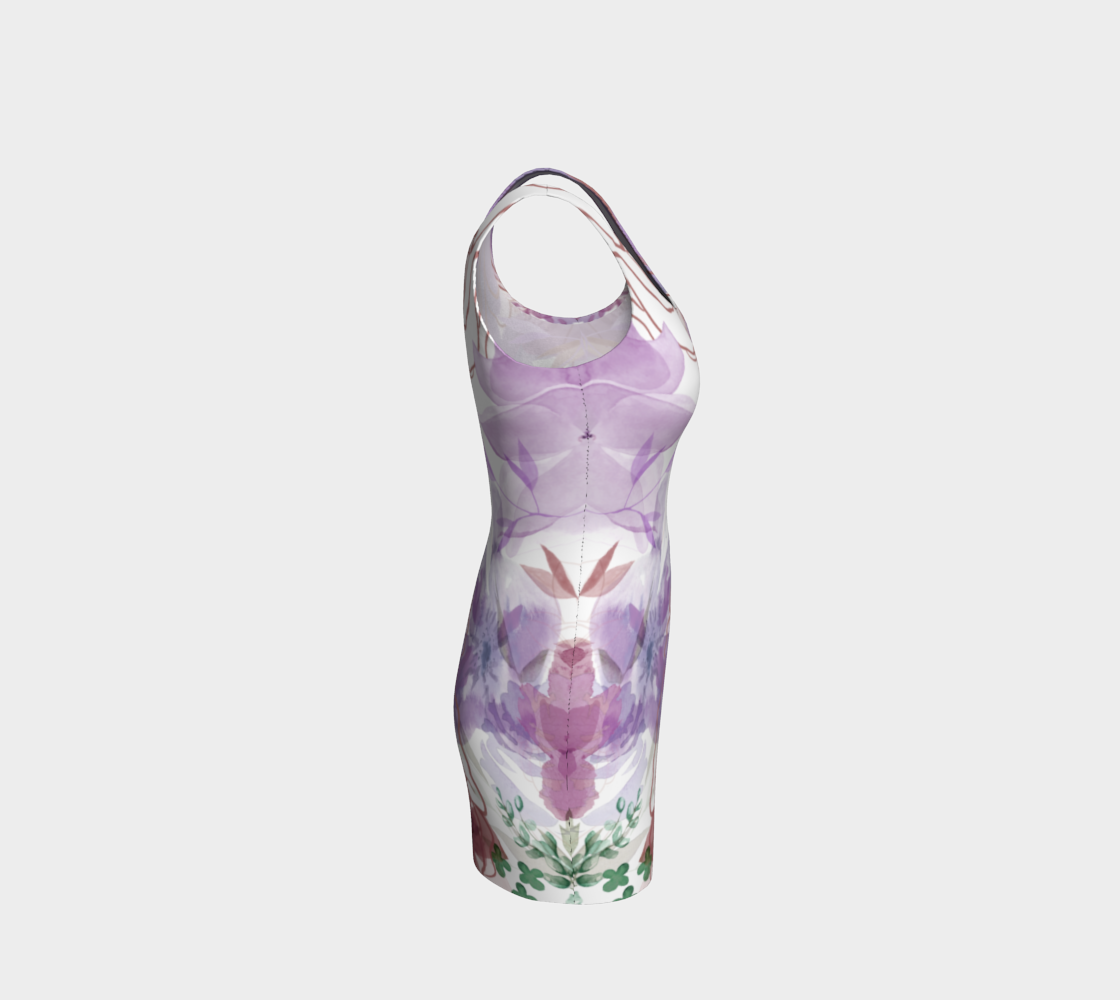 Rosie Outlook Muted Bodycon Dress by Deloresart