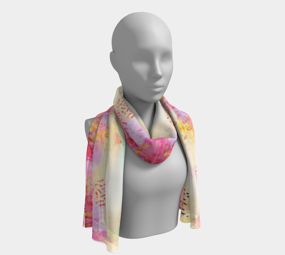 All You Need is Love Scarf by Deloresart