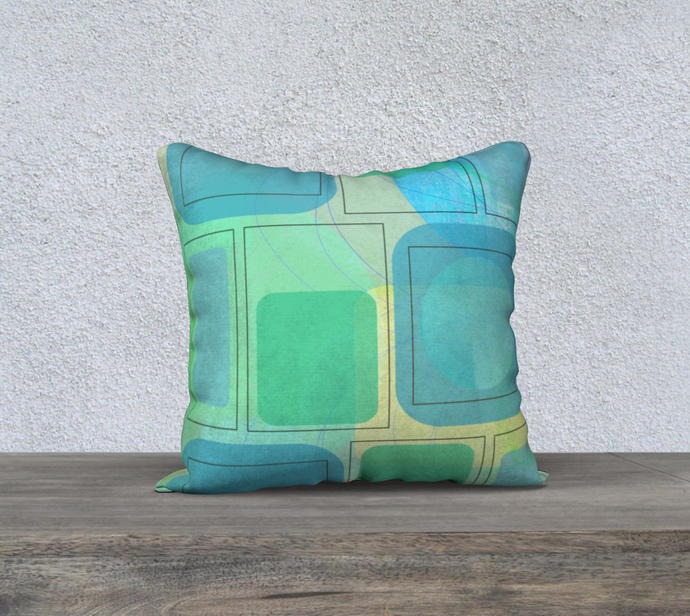 Corona Corona Blues Pillow by Deloresart