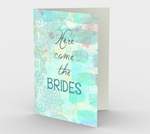 0800.Here Come the Brides  Card by DeloresArt - deloresartcanada