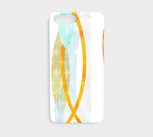 Del 489A Side By Side Green And Yellow Device Case - deloresartcanada
