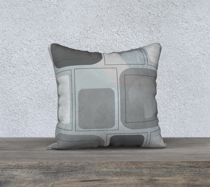 Corona Corona Grays Pillow by Deloresart