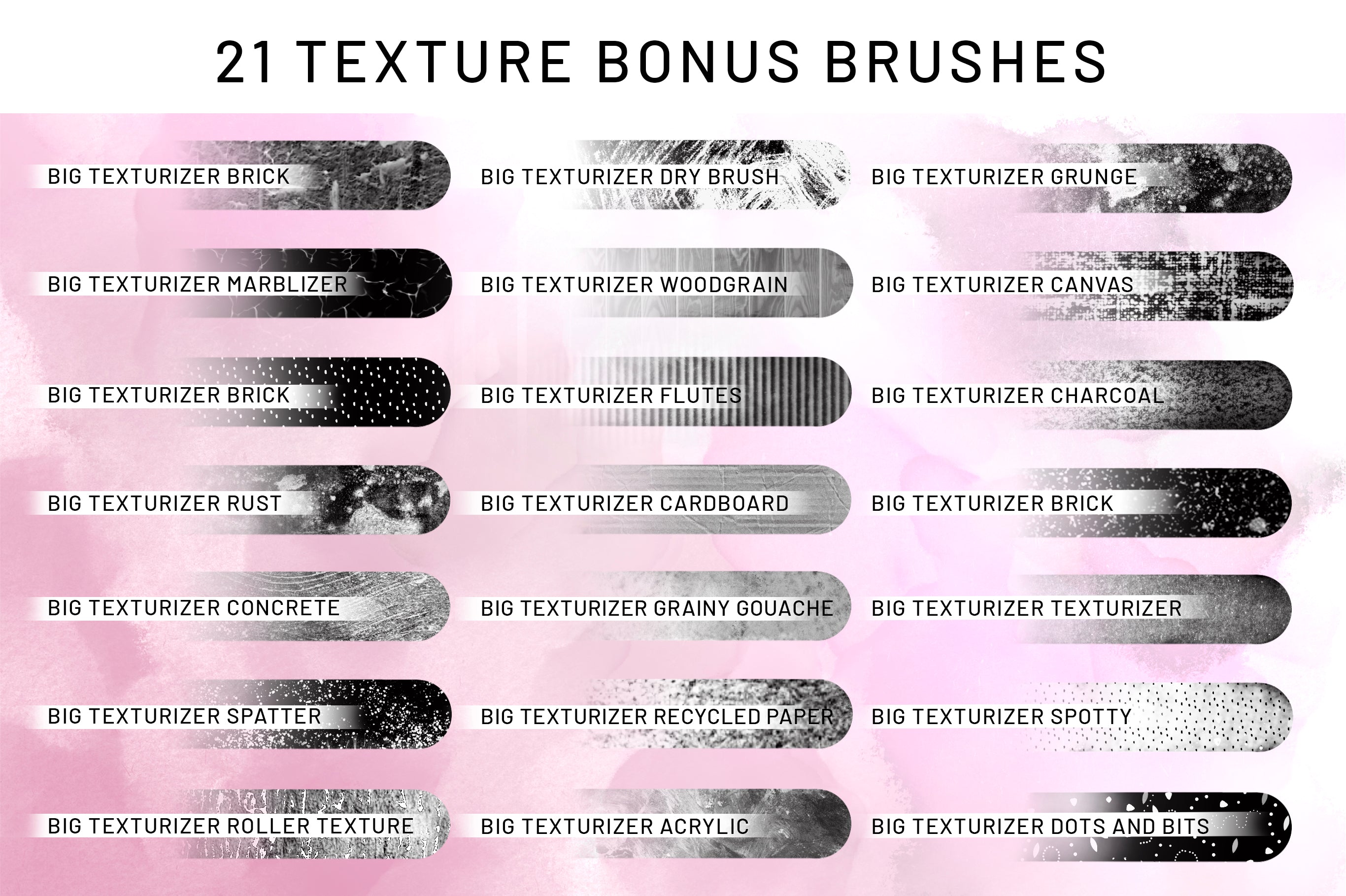 Volume 24 Floral Procreate Stamp Brushes
