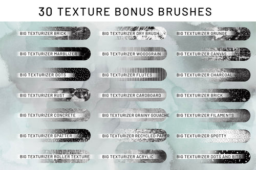 Volume 037 - Stylized Trees and Shrubs for Procreate - deloresartcanada