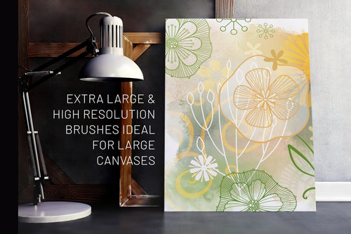 Volume 032 - Massive Collection Zen Inspired Brushes and Borders - deloresartcanada