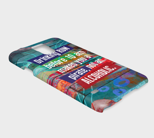 673  Drinking Rum Before 10am Device Case - deloresartcanada