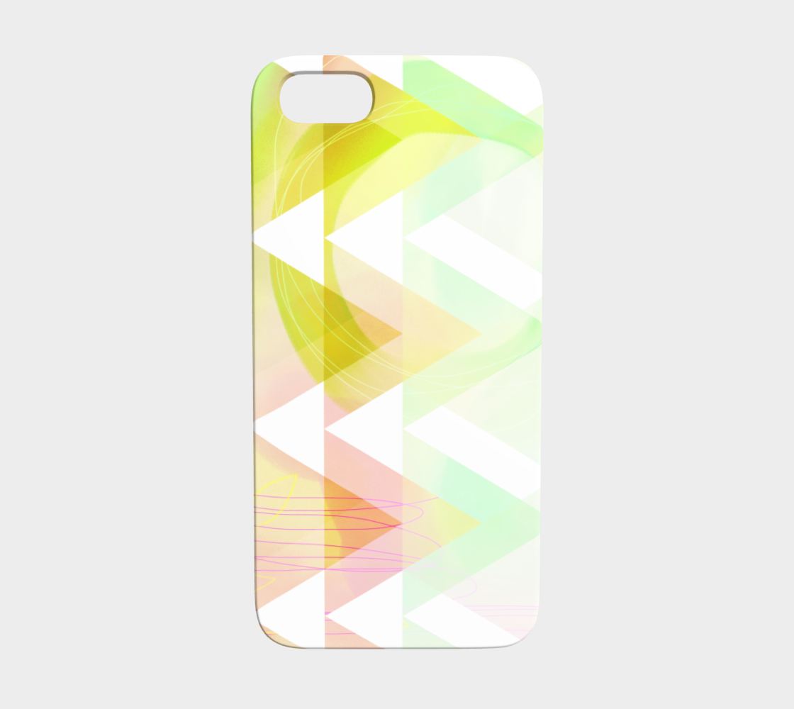 Del 480A Obtuse Romance Greens Device Case - deloresartcanada