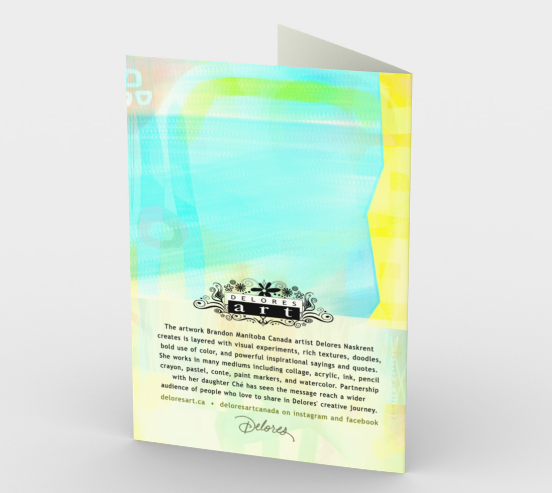 1228 Cool Grandpa Stationery Card by Deloresart - deloresartcanada