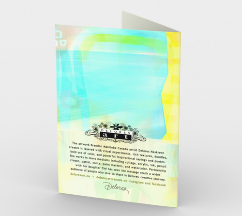 1228 Cool Grandpa Stationery Card by Deloresart - deloresartcanada