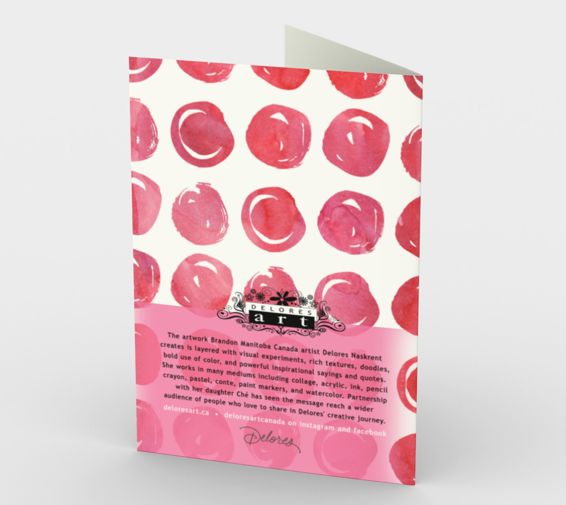 1387 I Will Hold You In My Heart Card by Deloresart - deloresartcanada