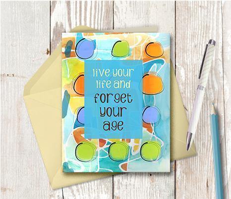 0421 Forget Your Age Note Card