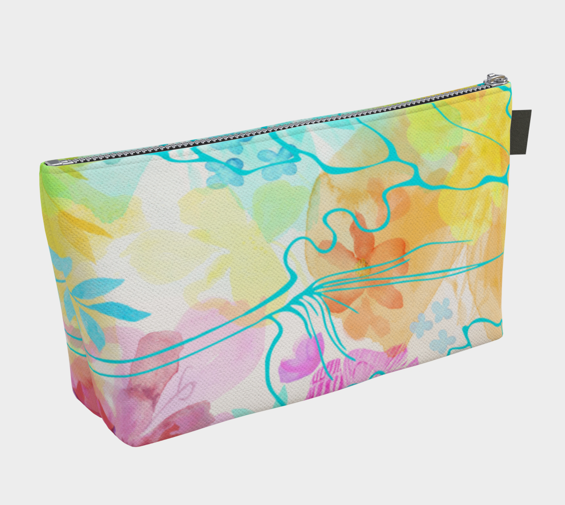 Posie Cluster Makeup Bag - deloresartcanada