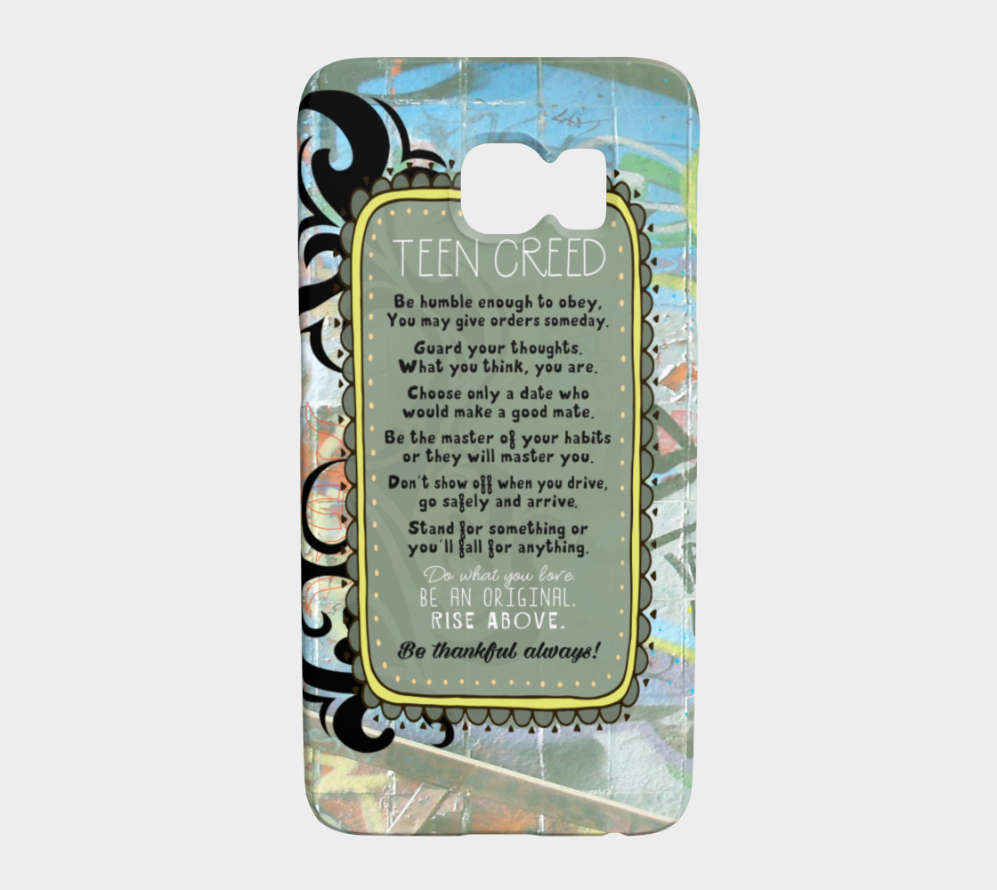 308  Teen Creed Masculine Device Case - deloresartcanada