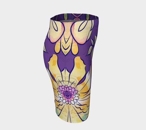 Francella Floret Fitted Skirt by Deloresart - deloresartcanada