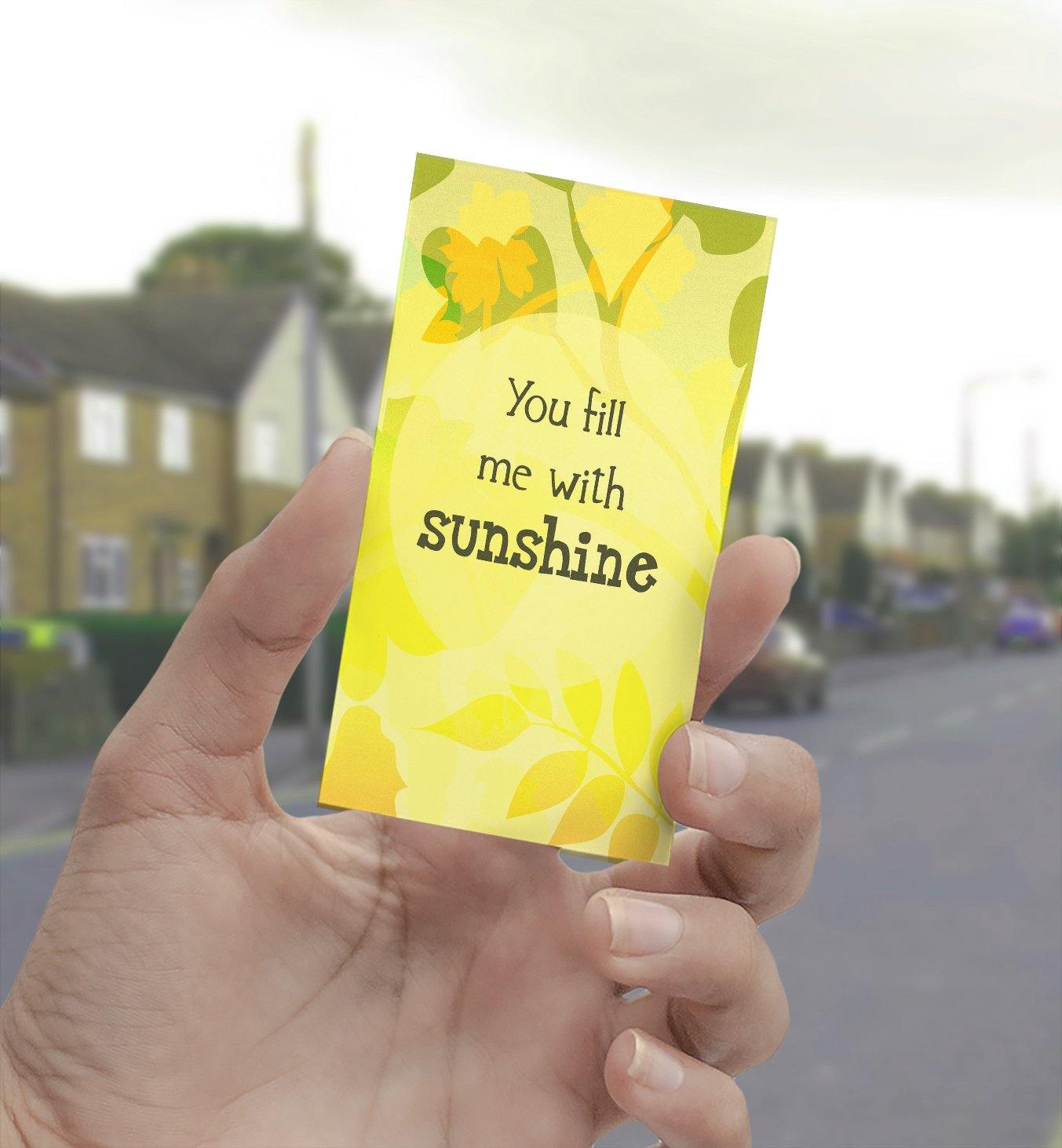 0449 You Fill Me With Sunshine Art - deloresartcanada