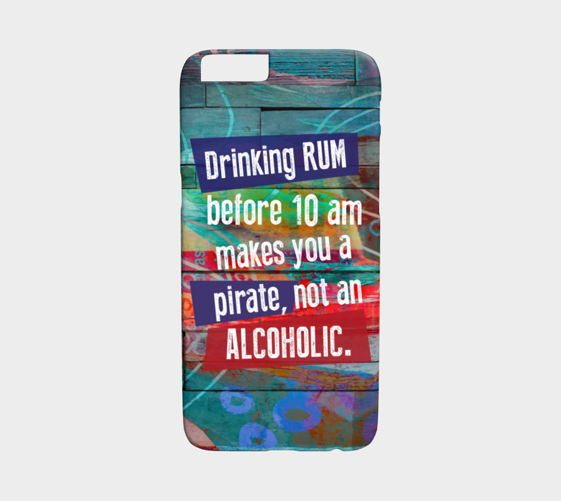 673  Drinking Rum Before 10am Device Case - deloresartcanada