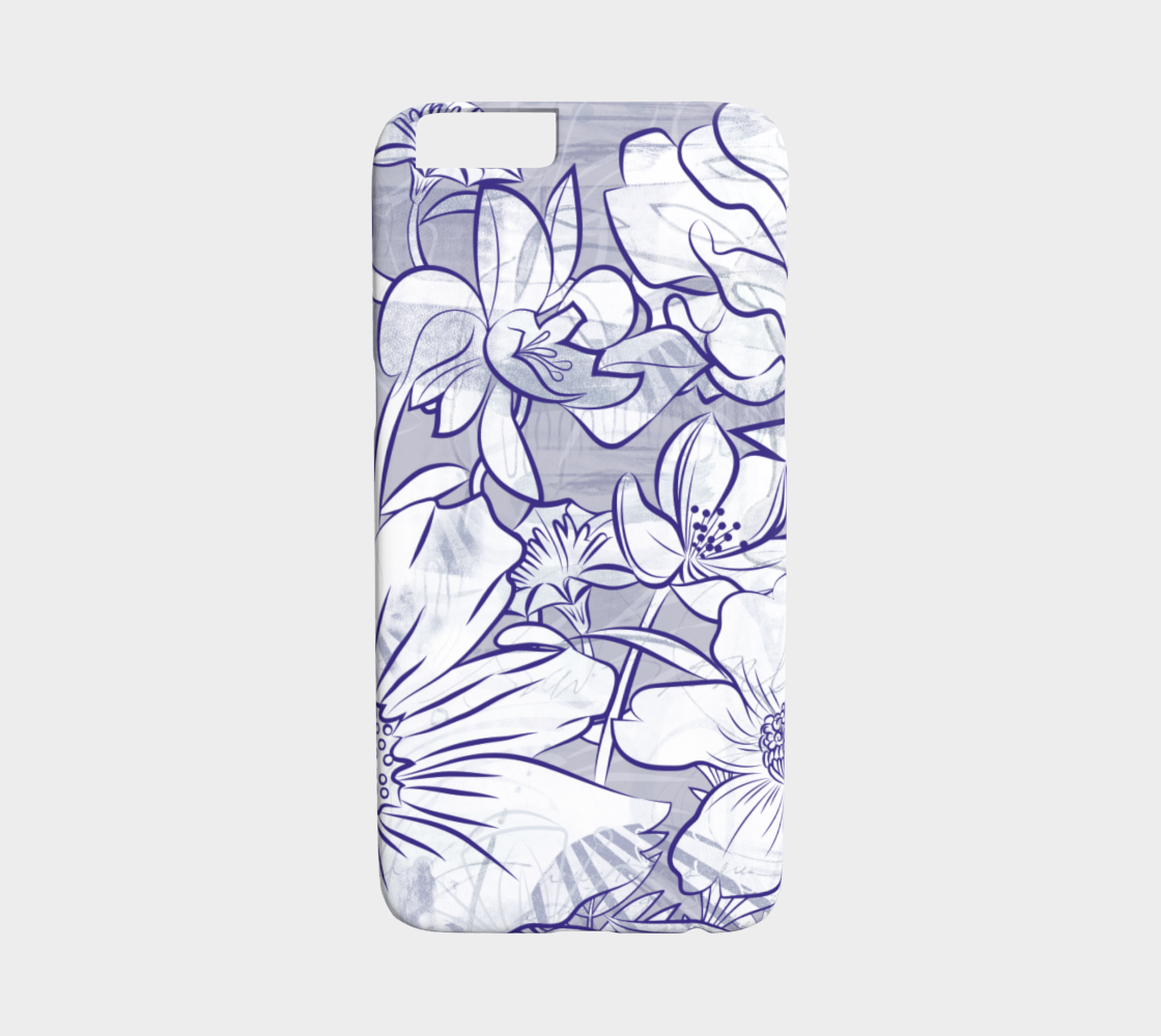 266B Flower Meadow Neutrals Device Case - deloresartcanada